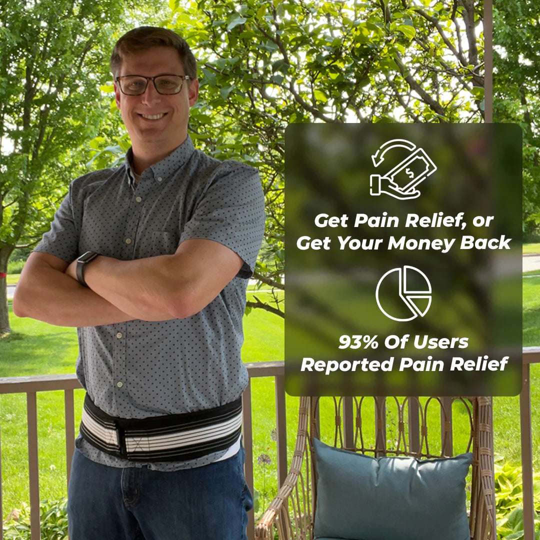 Orthopedic Belt | Eliminates 95% of lower back pain in just 48 hours