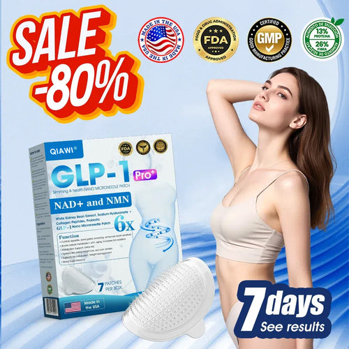【Last Day Promotion 80% OFF🥇】QIAWI® GLP-1 & NAD+ Slimming & health NANO MICRONEEDLE PATCH🇺🇸(Zero Pain. 24/7 Release | Lose 20lbs FAST | 90% Sugar Drop | )👨‍⚕️