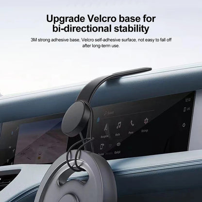 Magnetic Car Mount with Wireless Charging