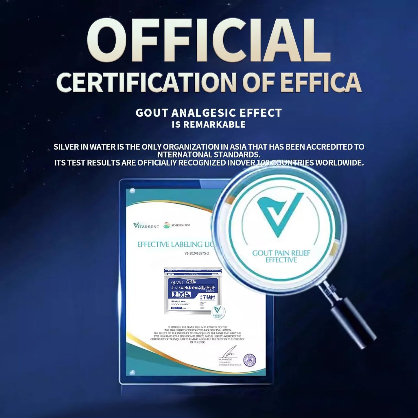 🔥QIAWI™ Back Pain Patch Natural Pain Relief Patches for Knee Neck Shoulder and Joint Pain Muscle Soreness Arthritis Relief