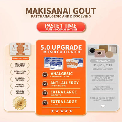 🔥QIAWI™ Back Pain Patch Natural Pain Relief Patches for Knee Neck Shoulder and Joint Pain Muscle Soreness Arthritis Relief