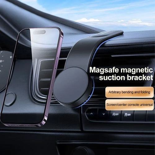 Magnetic Car Mount with Wireless Charging