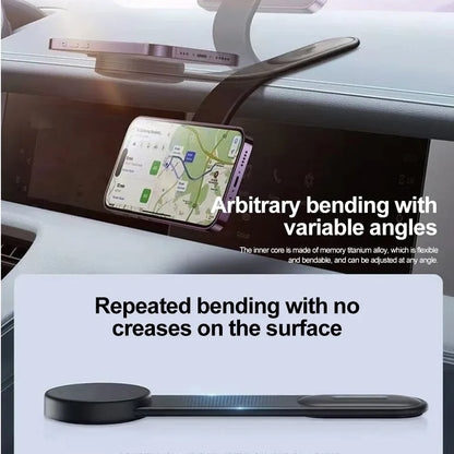Magnetic Car Mount with Wireless Charging
