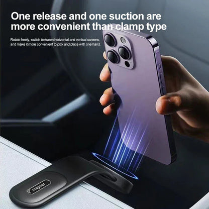 Magnetic Car Mount with Wireless Charging